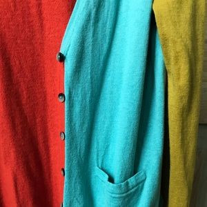 Boden Cardigan Color Block